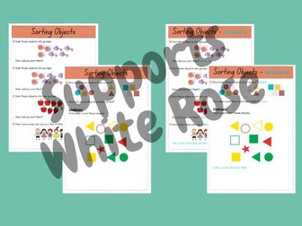 Year 1 - Sorting Objects - supporting White Rose Place Value unit