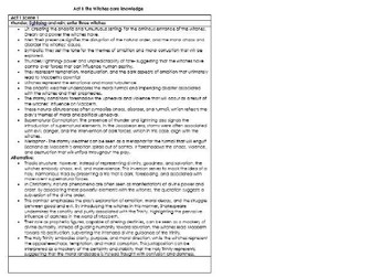 Macbeth Revision Guide