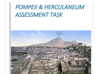 Pompeii and Herculaneum Assessment Task Year 12 HSC