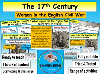 English Civil War Women