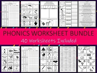 Phonics Worksheets