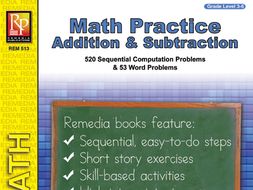 Addition & Subtraction: Math Practice