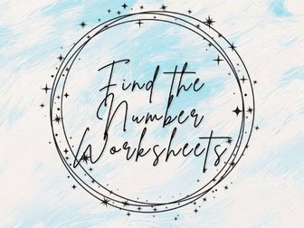 Find the Teen Numbers Worksheets