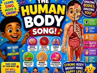 Amazing body parts learning song