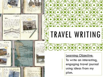 Travel Writing Scheme of Work (Reading and Writing)