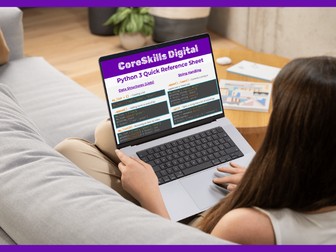 Pearson BTEC : Python 3 Quick Reference Sheet