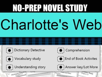 Charlotte's Web Novel Study-Charlotte's Web Questions and Answers