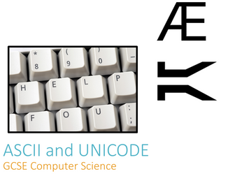 ASCII and UNICODE - Teacher Presentation