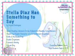 Stella Diaz Has Something to Say Novel Guide