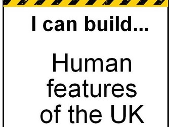 I Can Build: Human Features of the UK – Construction Area Resource