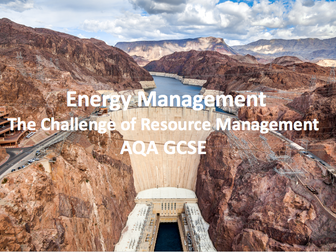 The Challenge of Resource Management - Energy Management