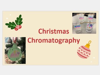 Science Christmas Experiment