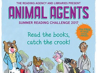 Summer Reading Challenge 2017, Animal Agents