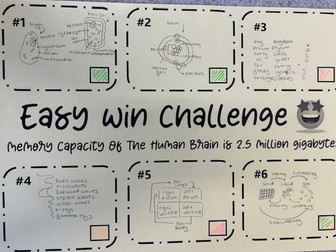 GCSE Science Synergy Easy wins recall