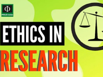 Ethics in Research: Meaning and Key Concepts