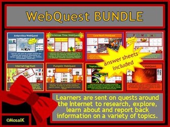 WebQuest BUNDLE