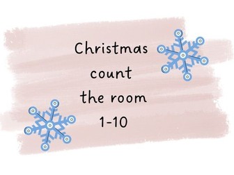 Christmas Count the Room
