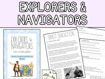 Explorers & Navigators: Reading Comprehension Workbook