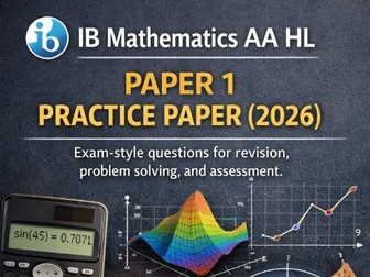 IBDP MAA HL Practice Paper 1
