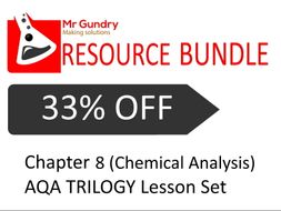 AQA (Chemical Analysis) TRILOGY Lesson Set