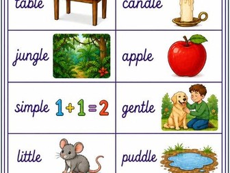 Year 4 EAL Spelling Poster – Week 10