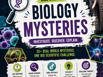 Biology Mysteries: End of Year Challenge Pack