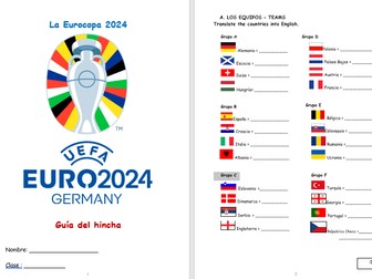 Euro 2024 workbook - Spanish