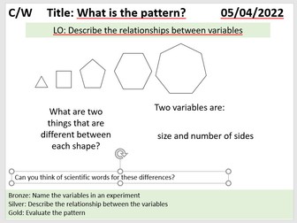 What is the pattern