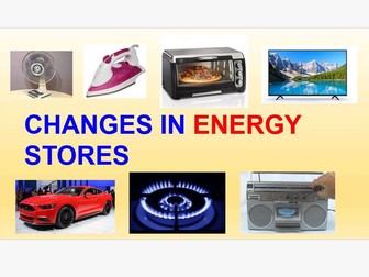 Changes in energy stores
