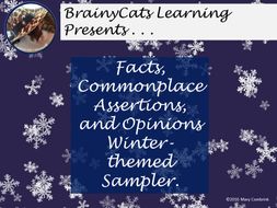SAMPLER| Facts, Commonplace Assertions, and Opinions