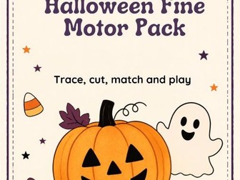 Halloween Fine Motor Pack