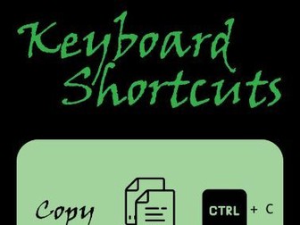 Keyboard Shortcuts Poster