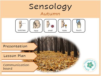 Sensology - Autumn/fall (lesson plan, presentation and communication ALD)