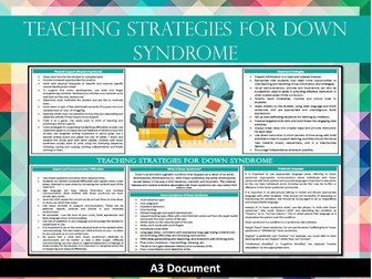 Teaching Strategies for Down Syndrome