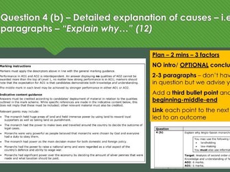 Anglo-Saxon and Norman Edexcel GCSE History Exam Primer