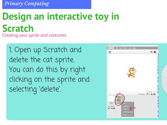 We are Toy Designers - Year 4 Computer Programming