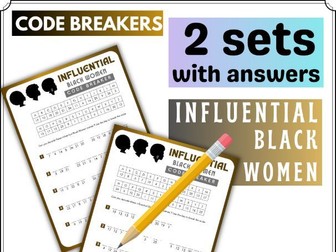 INFLUENTIAL BLACK WOMEN - 2 code breakers