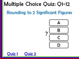 significant rounding quizzes decimal bidmas