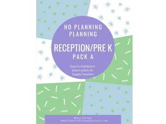 Supply Teaching Lesson Plans - Reception