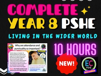 Year 8 Living in the Wider World PSHE