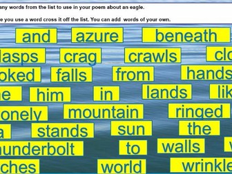 'The Eagle' Tennyson