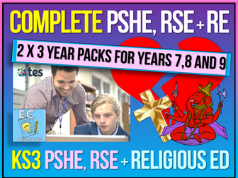 Complete KS3 PSHE, RSE and RE
