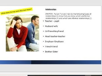 Healthy relationships