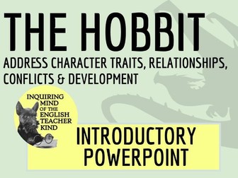 The Hobbit PowerPoint - Character Introductions
