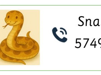 The Gruffalo- phone a character