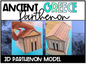 Ancient Greece Parthenon Craft 3D Model
