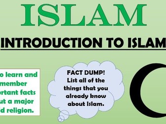 RE - Introduction to Islam!