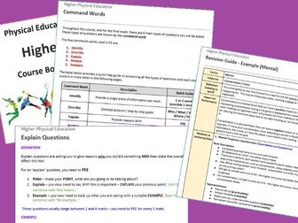 Higher PE Revision Booklet