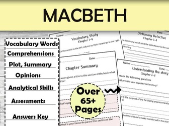 Macbeth Novel Study