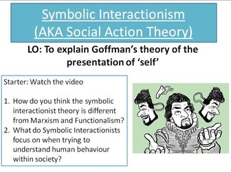 AQA A level sociology- Introduction to interactionism